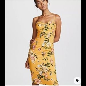 Black Halo Clover Sheath Dress - see measurements